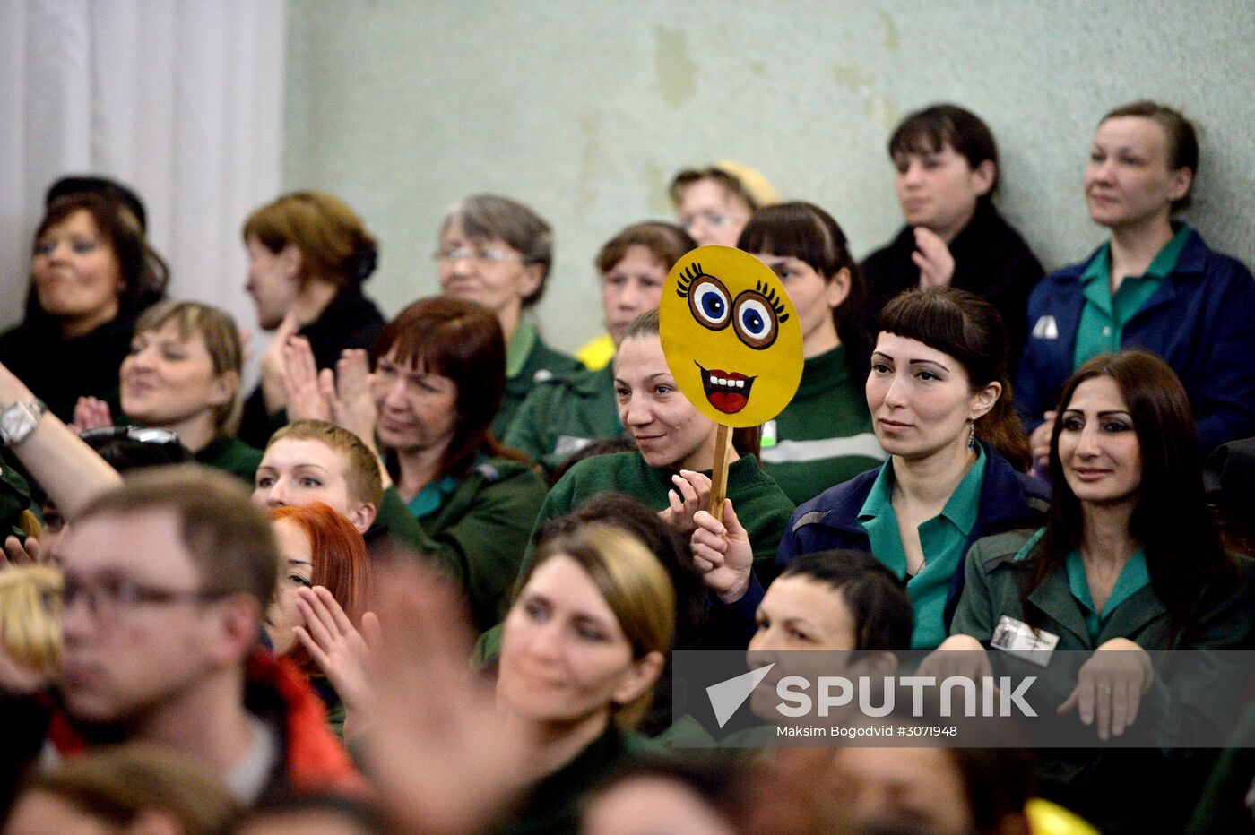 Miss Spring beauty contest in Mari El prison colony