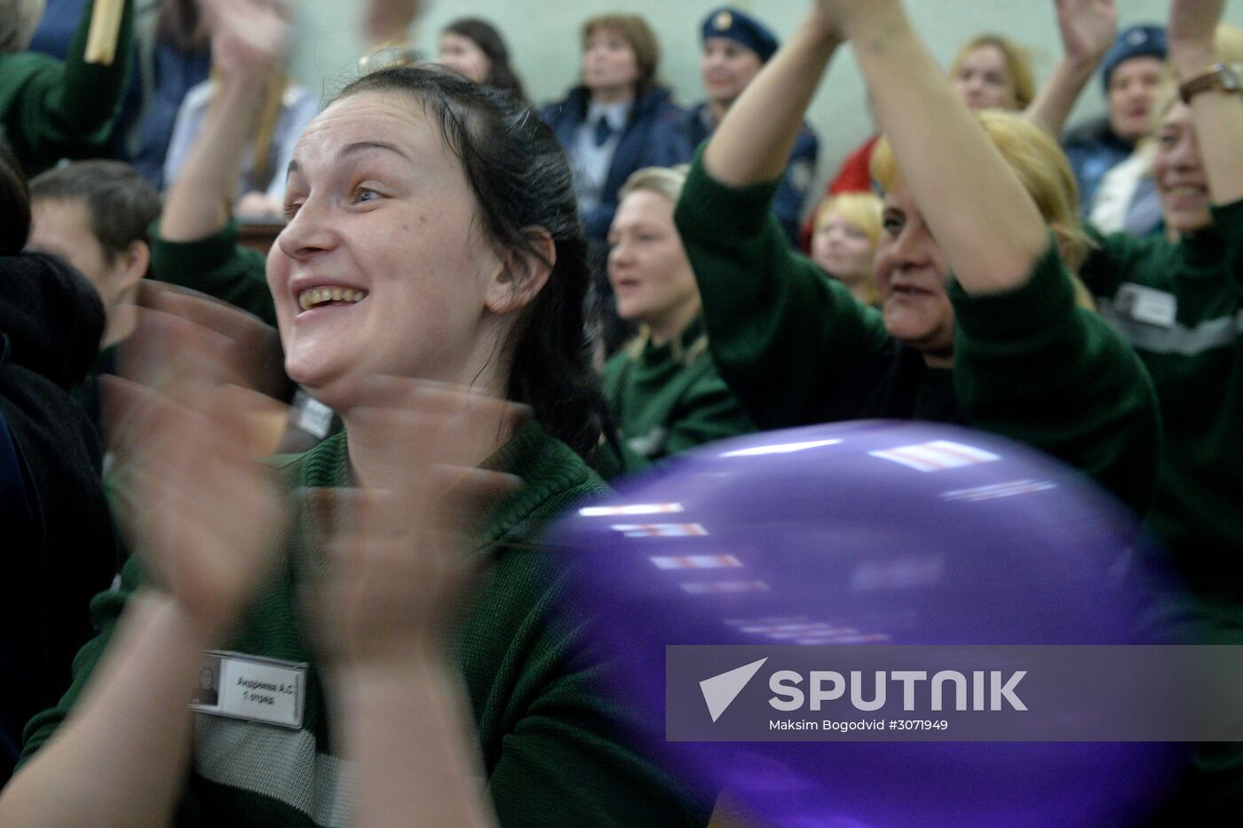 Miss Spring beauty contest in Mari El prison colony