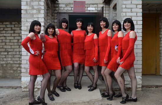 Miss Spring beauty contest in Mari El prison colony