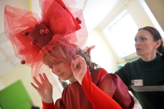 Miss Spring beauty contest in Mari El prison colony