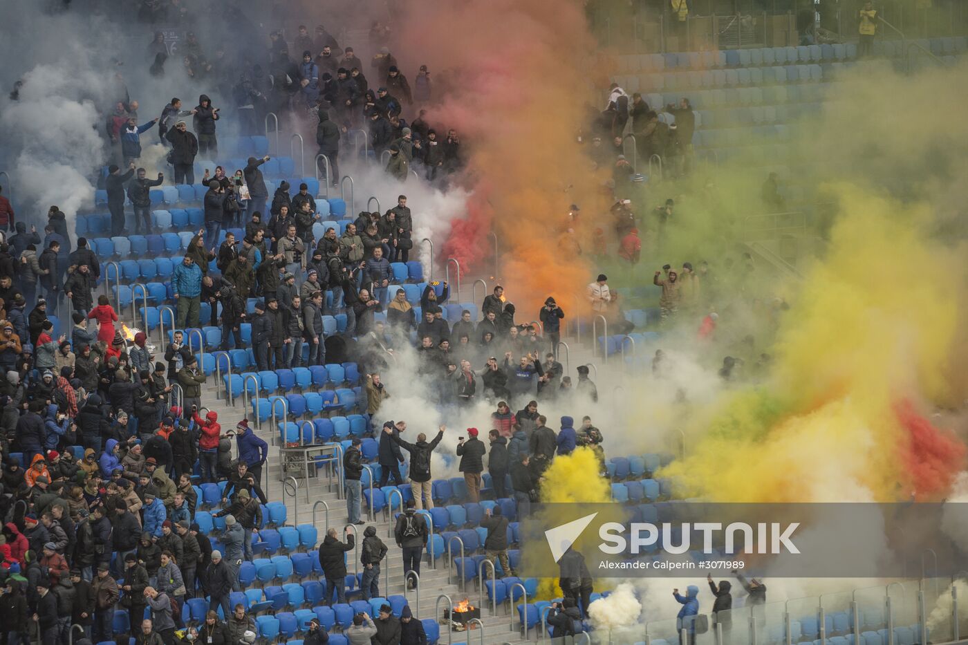 Emergency drills at St.Petersburg Arena
