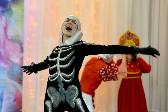 Miss Spring beauty contest in Mari El prison colony