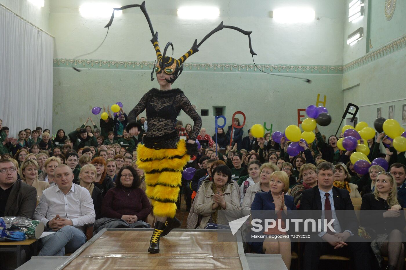 Miss Spring beauty contest in Mari El prison colony