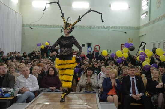 Miss Spring beauty contest in Mari El prison colony