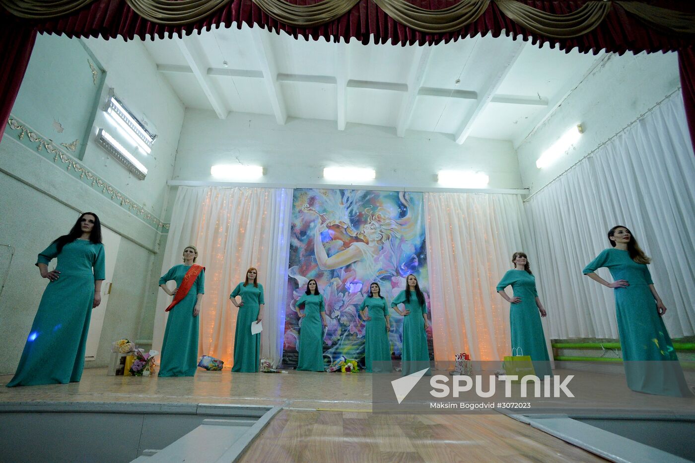 Miss Spring beauty contest in Mari El prison colony