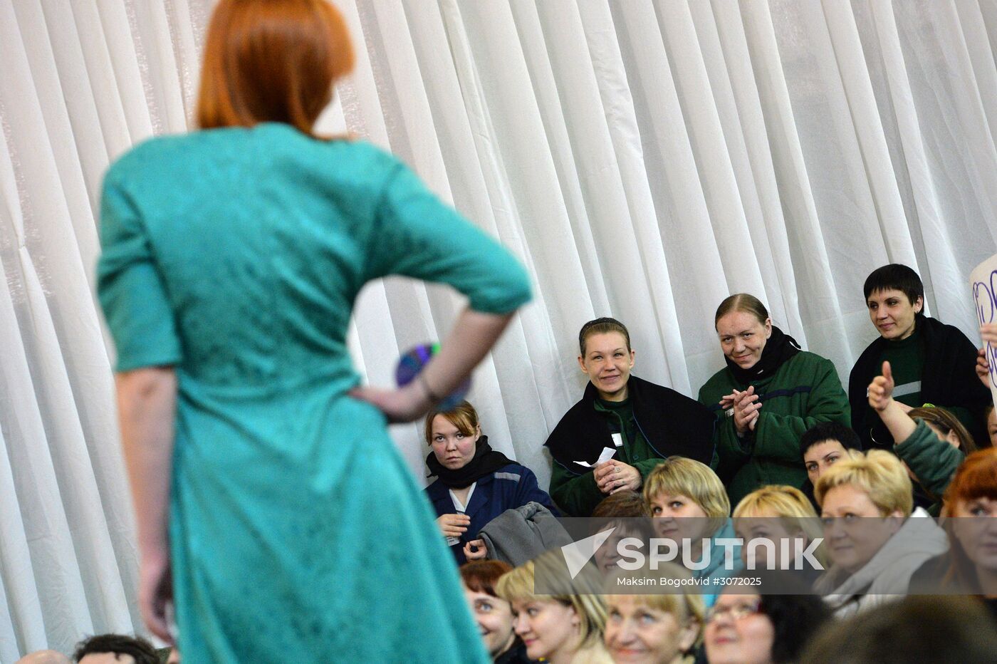 Miss Spring beauty contest in Mari El prison colony