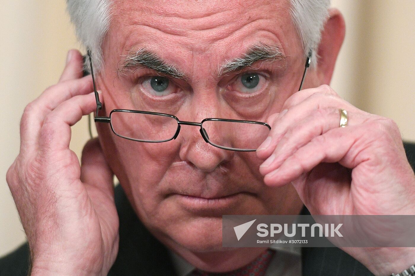 News conference by Russian Foreign Minister Sergei Lavrov and U.S. Secretary of State Rex Tillerson