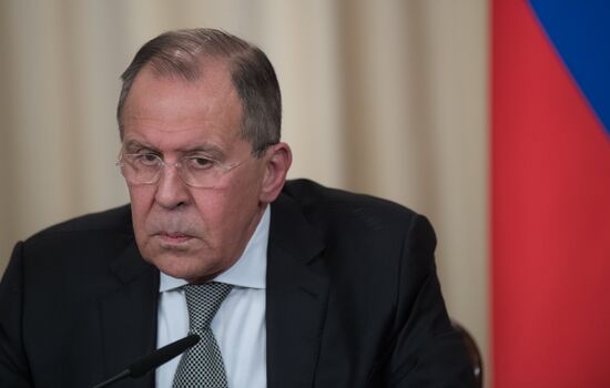 News conference by Russian Foreign Minister Sergei Lavrov and U.S. Secretary of State Rex Tillerson