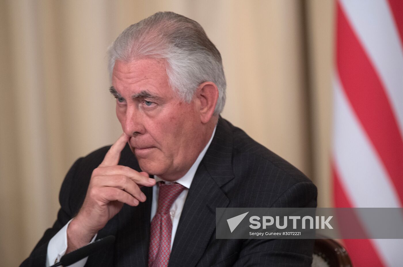 News conference by Russian Foreign Minister Sergei Lavrov and U.S. Secretary of State Rex Tillerson