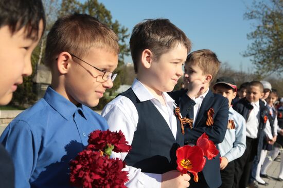 73d anniversary of liberation of Simferopol from Nazi invaders