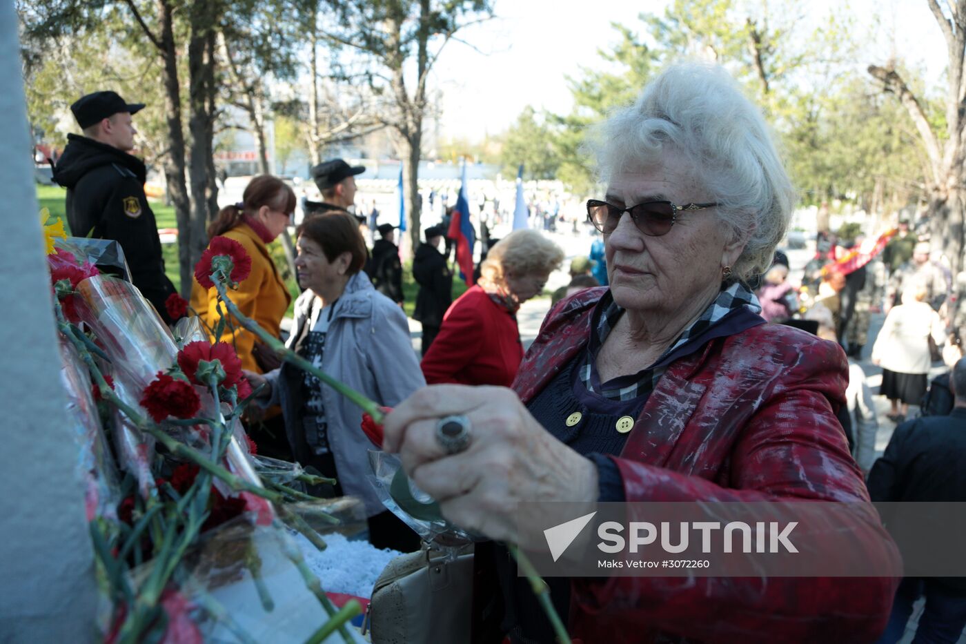 73d anniversary of liberation of Simferopol from Nazi invaders