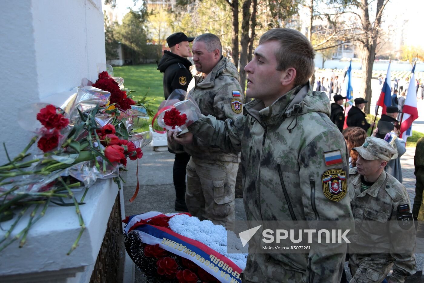 73d anniversary of liberation of Simferopol from Nazi invaders