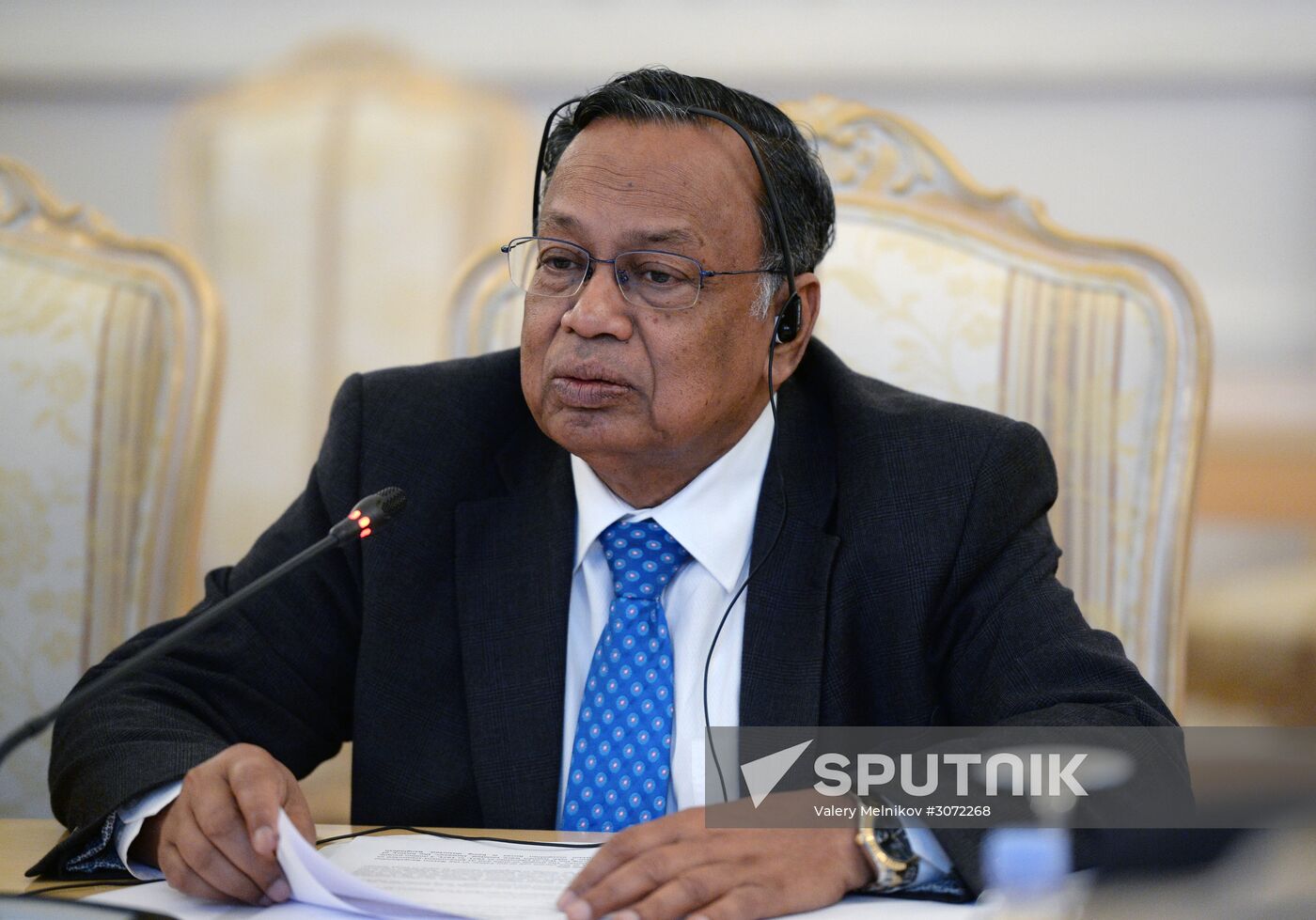 Russian Foreign Minister Sergei Lavrov meets with Foreign Minister of Bangladesh Abul Hassan Mahmud Ali