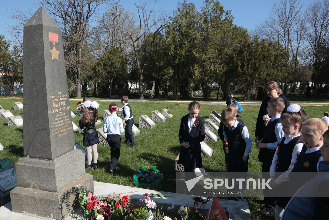 73d anniversary of liberation of Simferopol from Nazi invaders