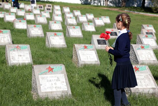 73d anniversary of liberation of Simferopol from Nazi invaders