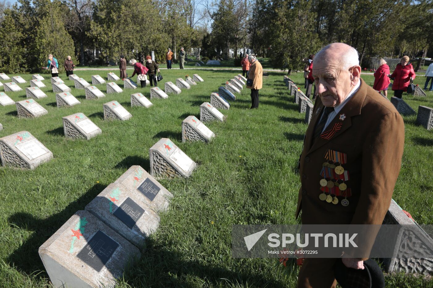 73d anniversary of liberation of Simferopol from Nazi invaders