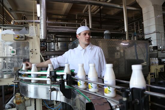 Dairy production in Belgorod