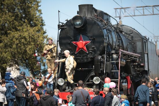 73rd anniversary of liberation of Simferopol from German Nazi occupation