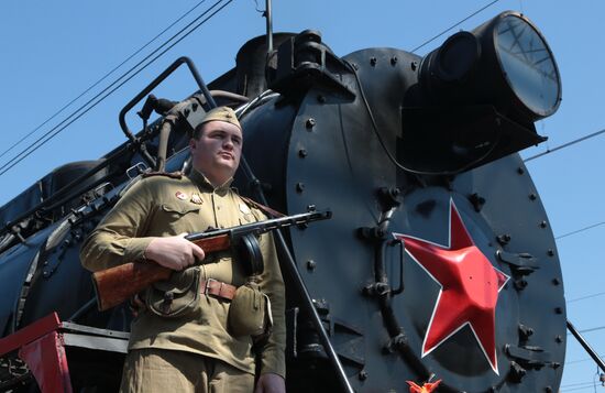 73th anniversary of Simferopol's liberation from Nazi invaders