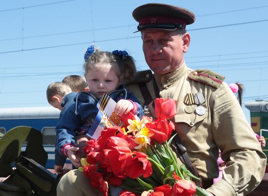 73th anniversary of Simferopol's liberation from Nazi invaders