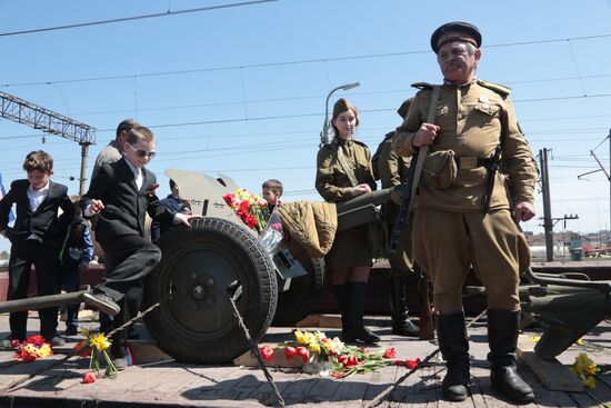73th anniversary of Simferopol's liberation from Nazi invaders