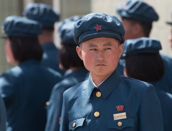 Opening of new residential complex on Ryomyong Street in Pyongyang