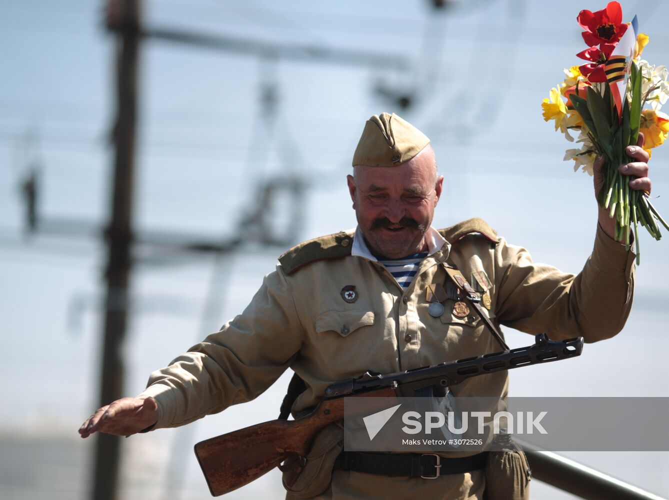 73rd anniversary of liberation of Simferopol from German Nazi occupation