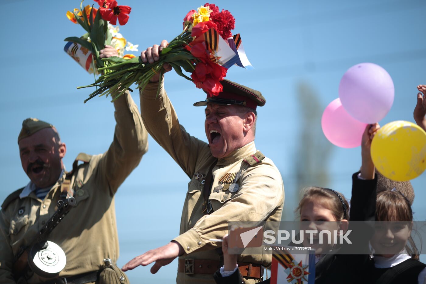 73th anniversary of Simferopol's liberation from Nazi invaders