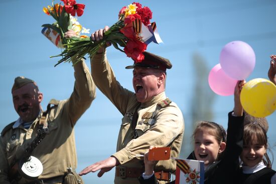 73th anniversary of Simferopol's liberation from Nazi invaders