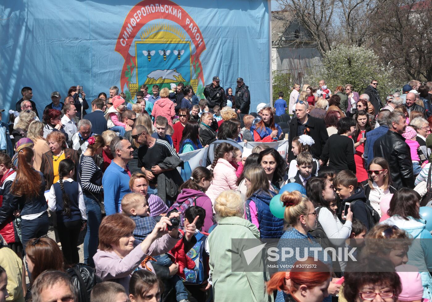 73th anniversary of Simferopol's liberation from Nazi invaders