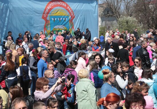73th anniversary of Simferopol's liberation from Nazi invaders