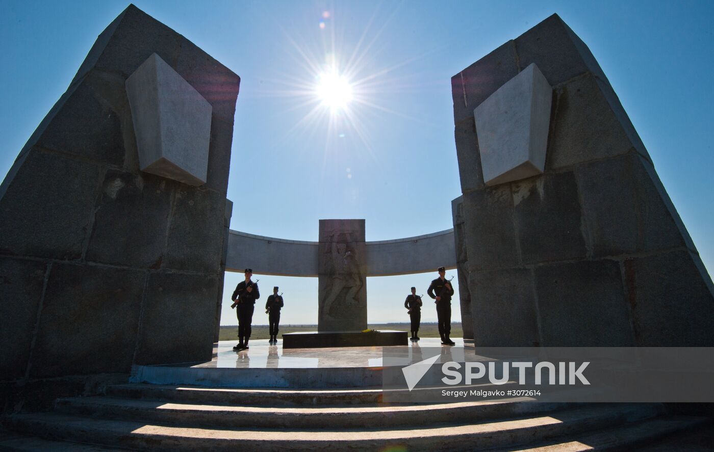 73d anniversary of liberation of Simferopol from Nazi invaders