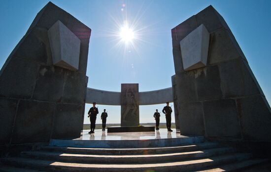 73d anniversary of liberation of Simferopol from Nazi invaders