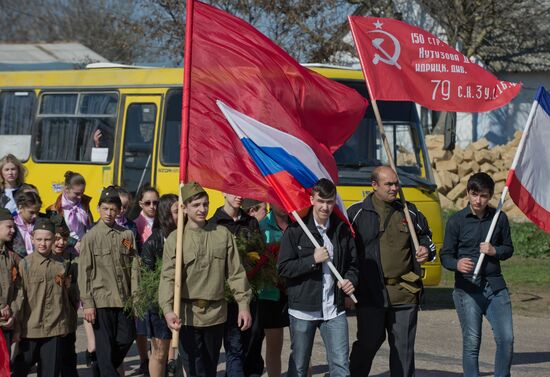 73d anniversary of liberation of Simferopol from Nazi invaders
