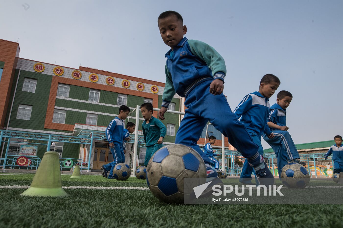 Children's home in Pyongyang