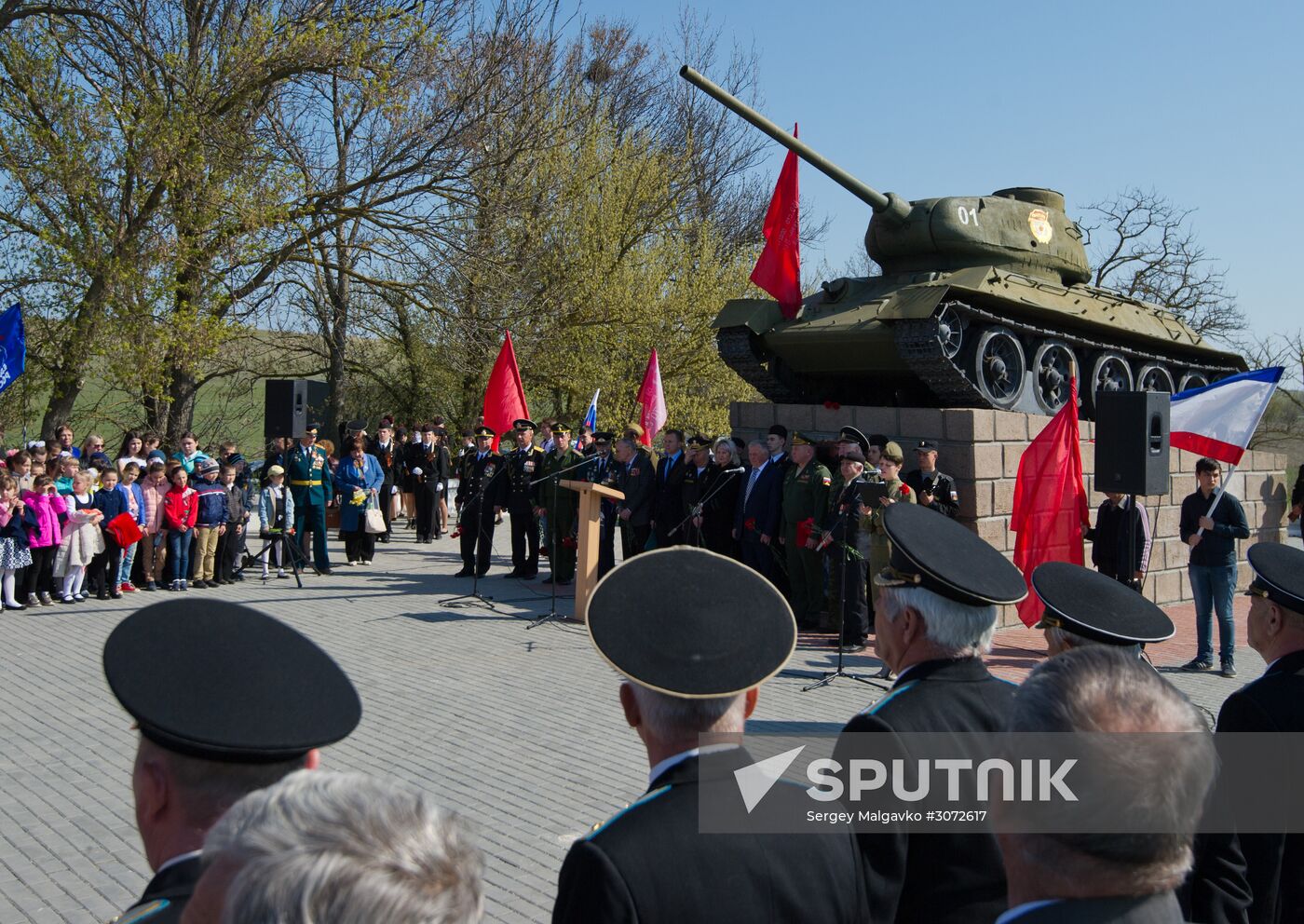73rd anniversary of liberation of Simferopol from German Nazi occupation