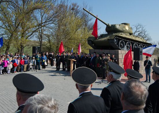 73rd anniversary of liberation of Simferopol from German Nazi occupation