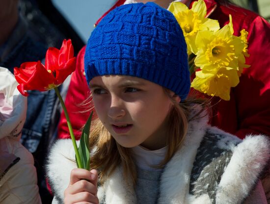 73rd anniversary of liberation of Simferopol from German Nazi occupation