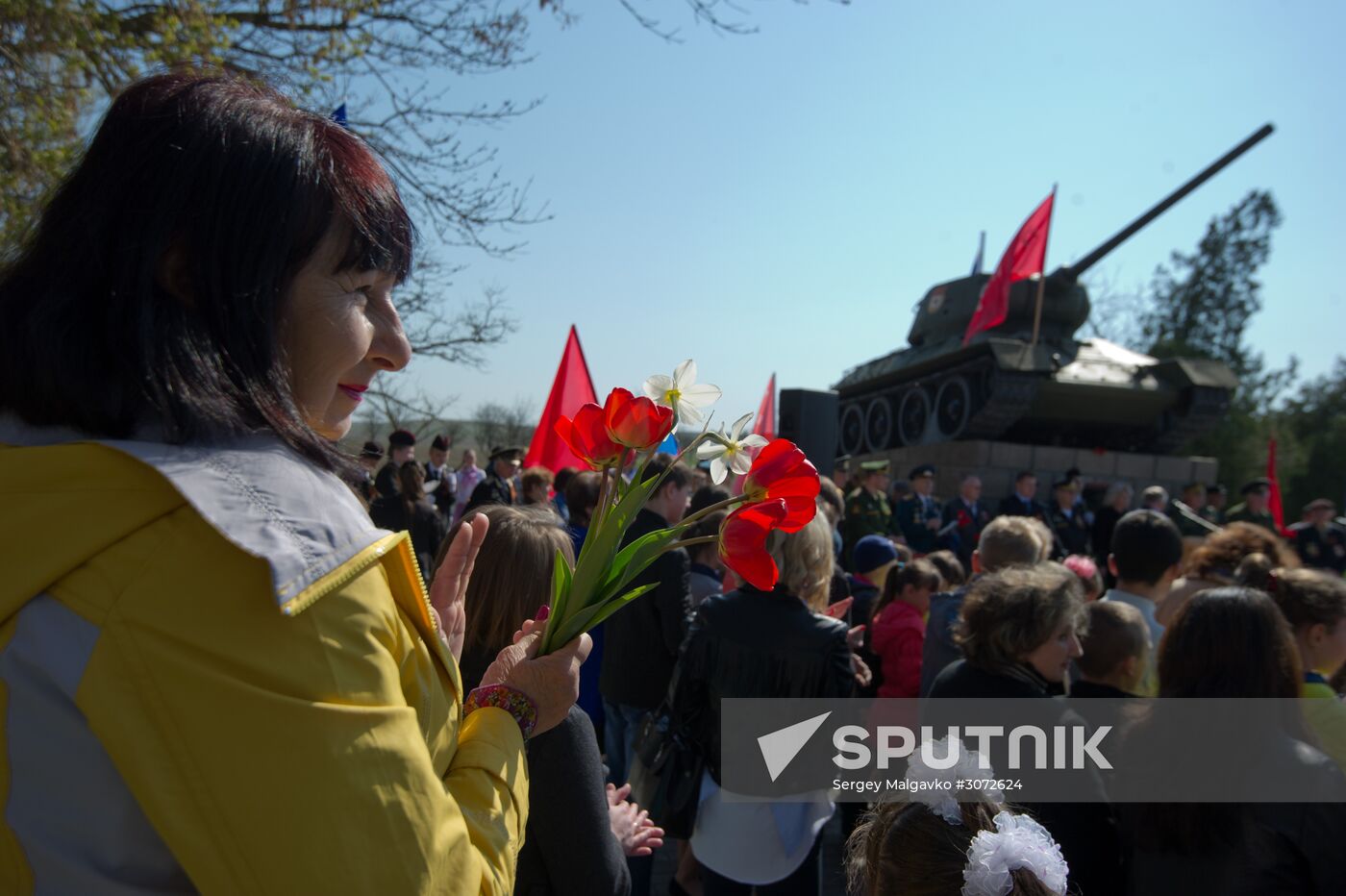 73d anniversary of liberation of Simferopol from Nazi invaders