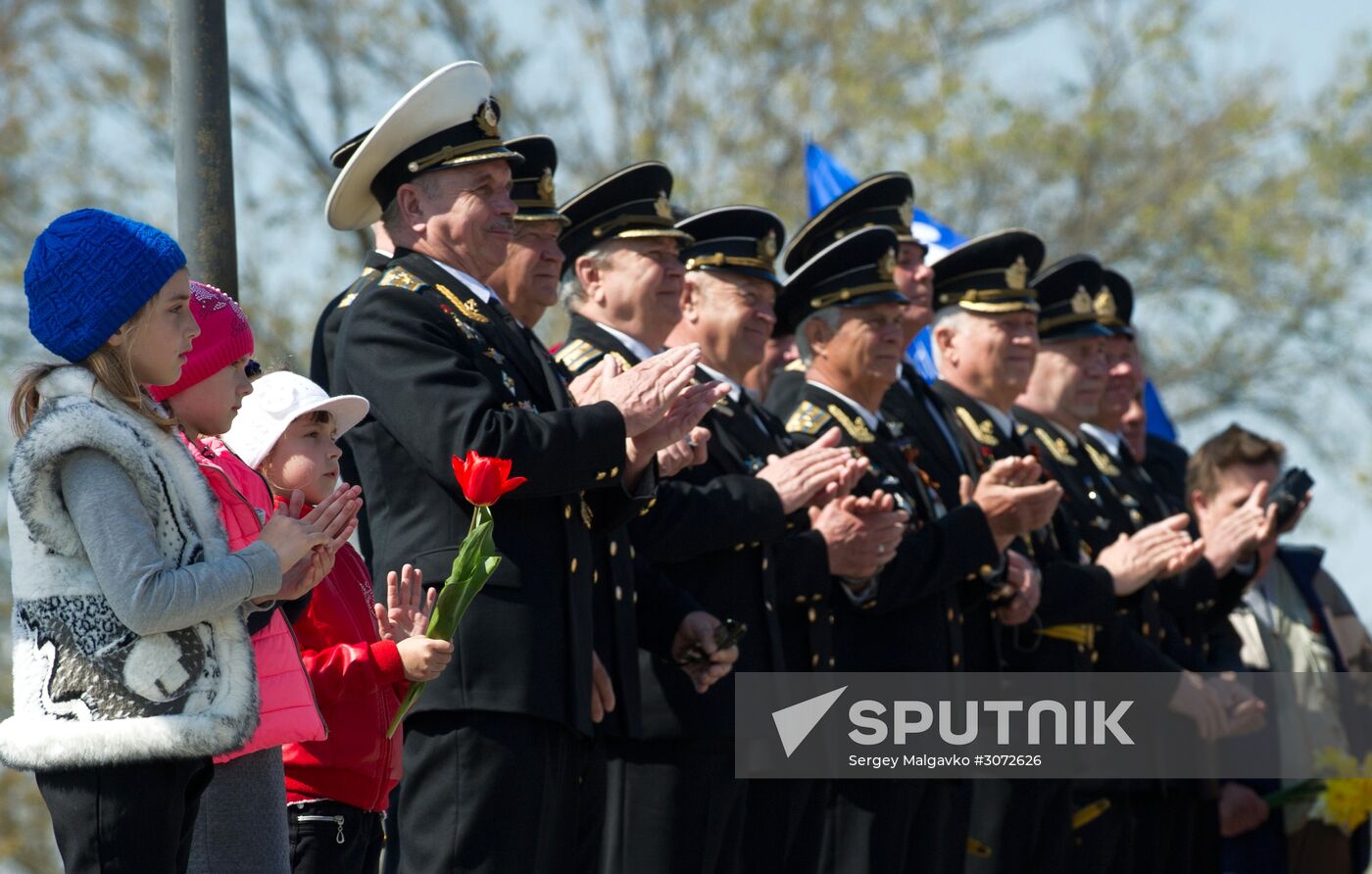73d anniversary of liberation of Simferopol from Nazi invaders