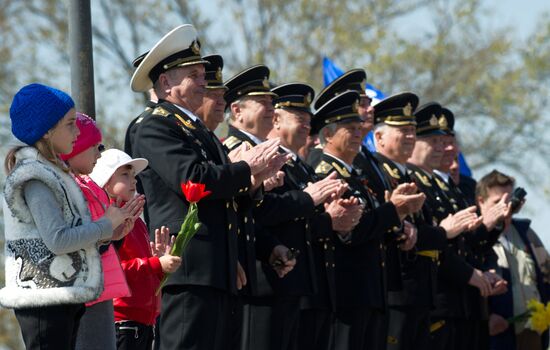 73d anniversary of liberation of Simferopol from Nazi invaders