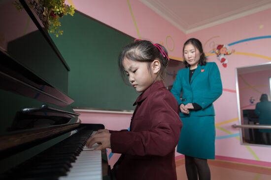 Children's home in Pyongyang