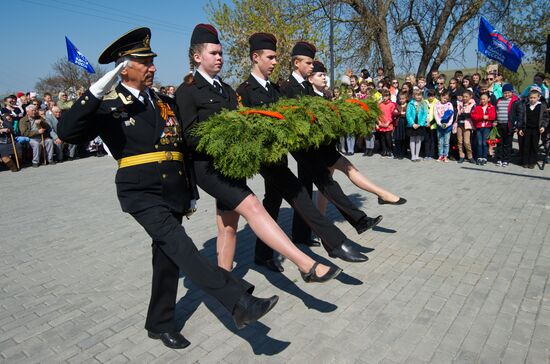 73d anniversary of liberation of Simferopol from Nazi invaders