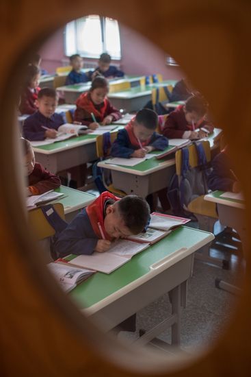 Children's home in Pyongyang