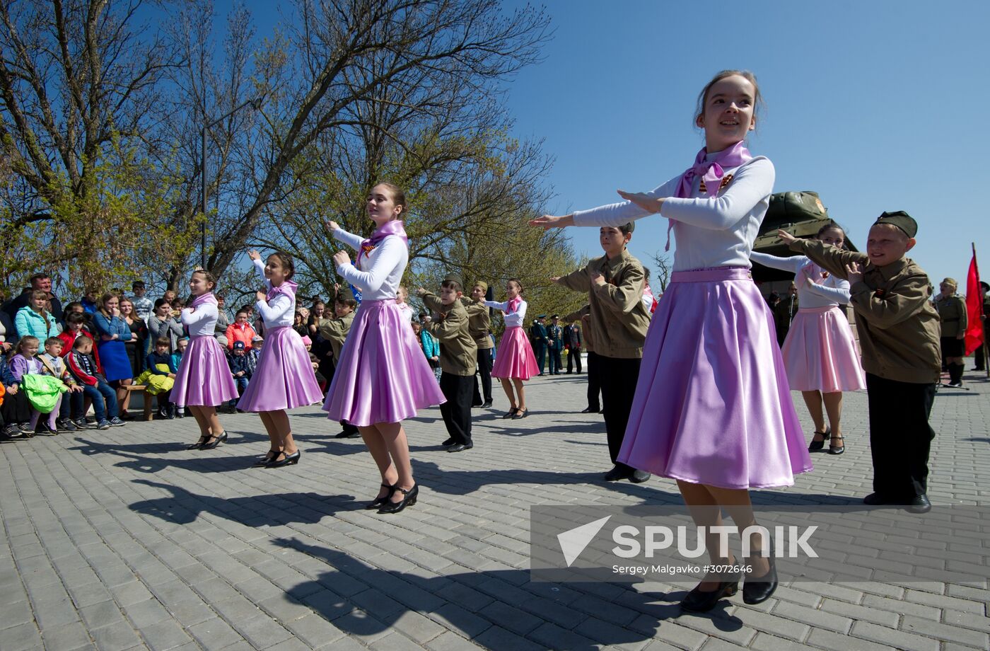73d anniversary of liberation of Simferopol from Nazi invaders