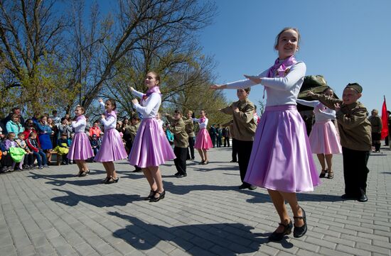 73d anniversary of liberation of Simferopol from Nazi invaders