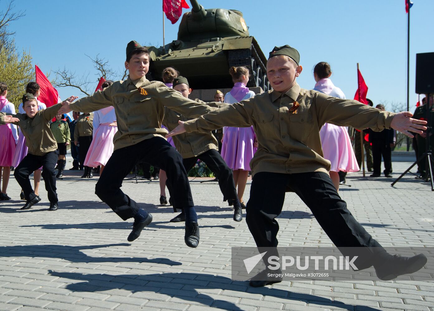 73d anniversary of liberation of Simferopol from Nazi invaders