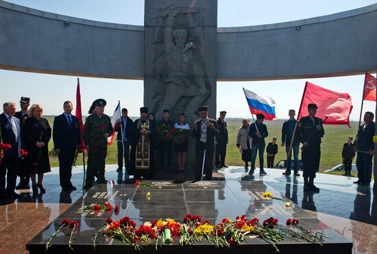 73d anniversary of liberation of Simferopol from Nazi invaders