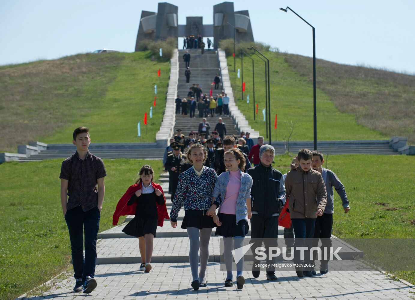 73d anniversary of liberation of Simferopol from Nazi invaders