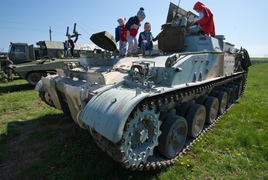 73d anniversary of liberation of Simferopol from Nazi invaders